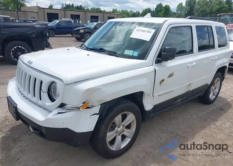 2015 Jeep Patriot Latitude из США, поврежденный, VIN 1C4NJRFB1FD365188